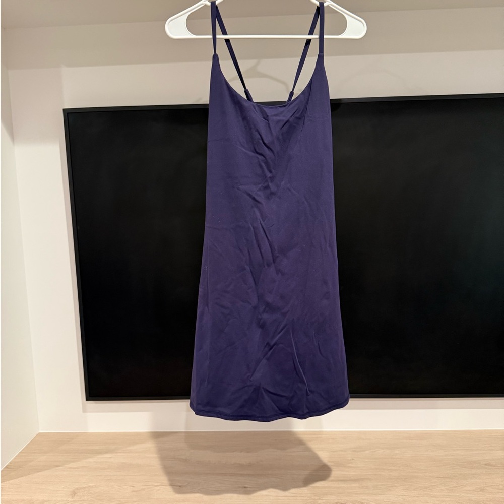 HALARA Purple Spaghetti Strap Dress